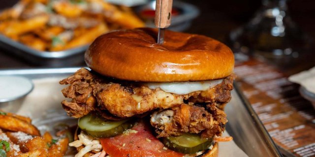 Southern Fried Chicken Sammy