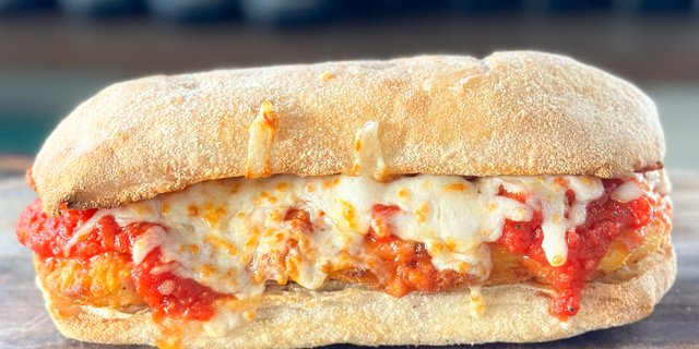Spicy Chicken Parmesan Sandwich