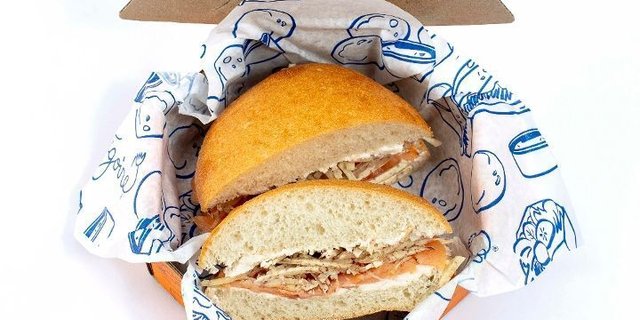 Smoked Salmon Sandwich
