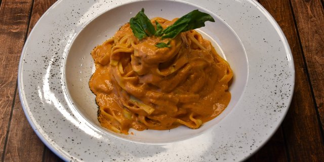 Vodka Pink Sauce Pasta