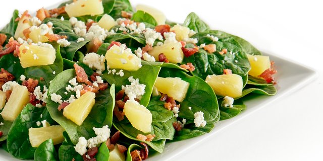 Spinach & Pineapple Salad