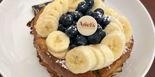 Banana & Blueberry French Toast