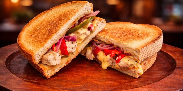 Chipotle Fajita Melt Sandwich