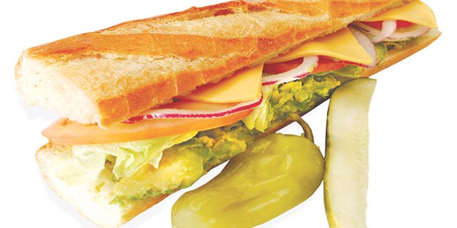Veggie Avocado Baguette