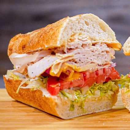 Cracked Pepper Turkey Sandwich
