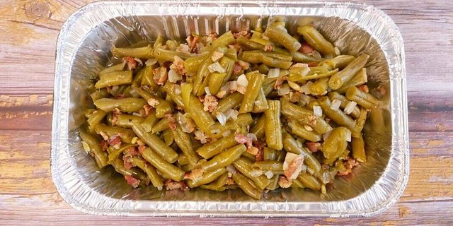 Braised Bacon Green Beans