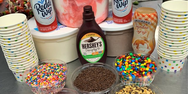 Ice Cream Sundae Bar