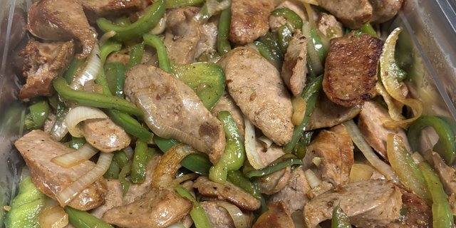 Sausage, Peppers & Onions