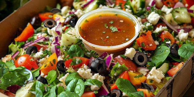 Vegan Big Greek Salad