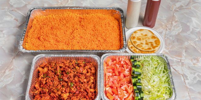 Chicken Over Rice Package