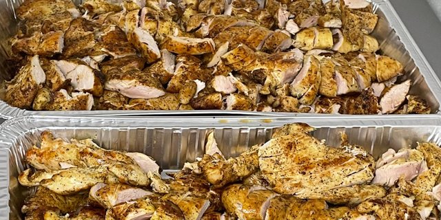 Grilled Chicken Breast Tray