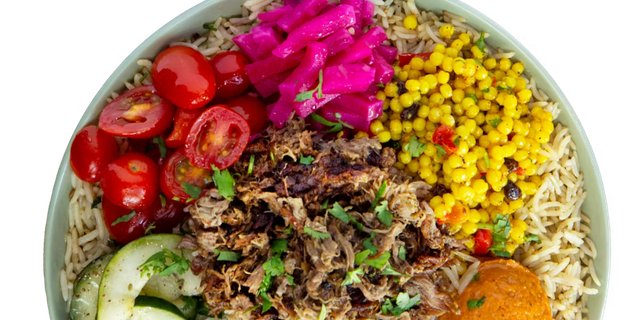 Yalla Lamb Rice Bowl