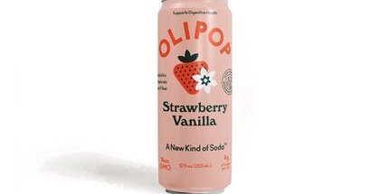 OliPop Strawberry Vanilla Soda