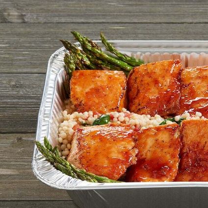 Cherry Chipotle Glazed Salmon