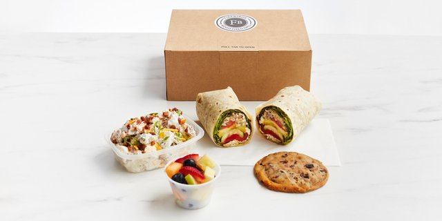 Grilled Veggie Wrap Boxed Lunch