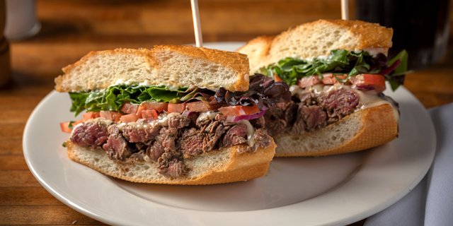Tender Filet Steak Sandwich