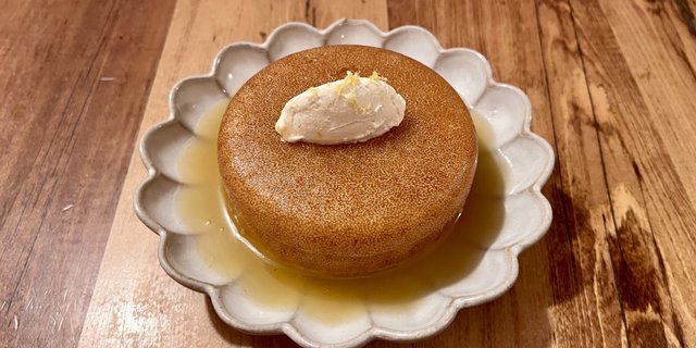 Mini Honey Butter Pancakes