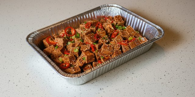 Sautéed Tofu w/ Sweet Peppers