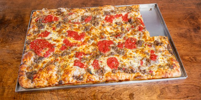 Meatball Pizza
