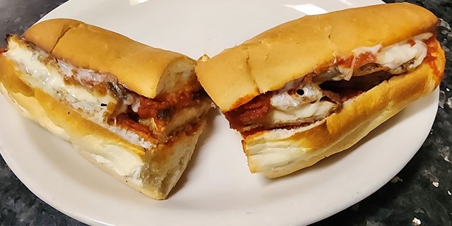 Chicken Parmigiana Sub