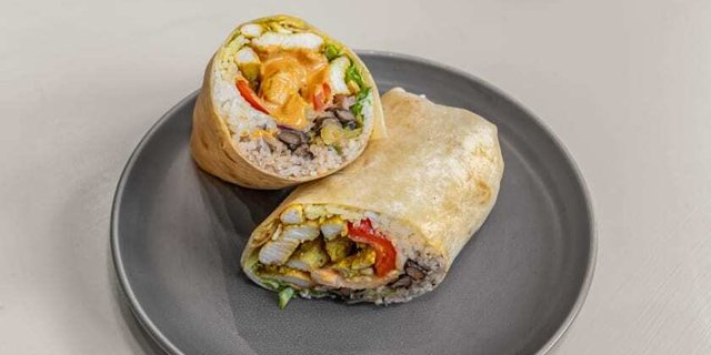 Claires Chicken Burrito
