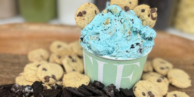 Cookie Monster Gelato