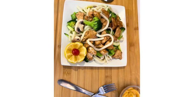 Chicken Udon Noodle Bowl