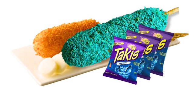 Blue Takis Ricedog