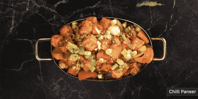 Paneer Chilli Dry
