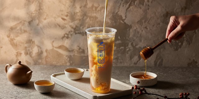 Honey Amber Oolong Milk Tea