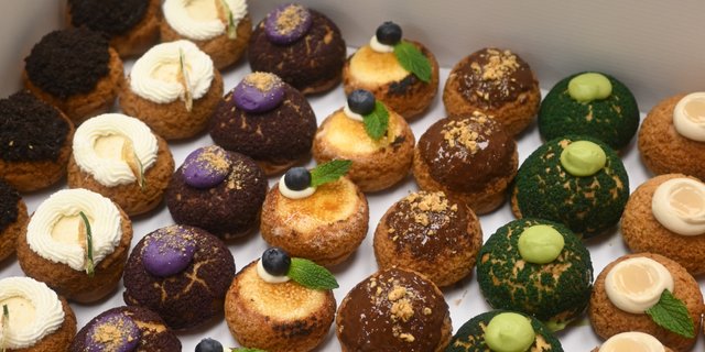 48-Piece Mini Cream Puffs