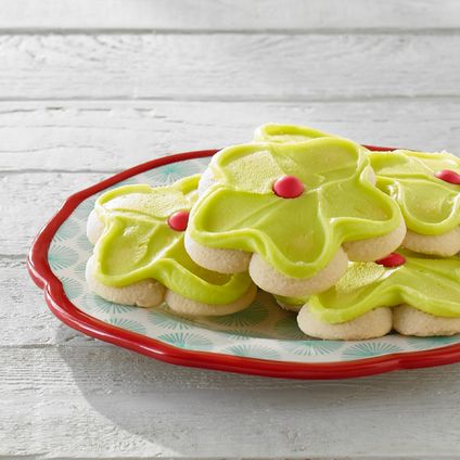 Large Flower Buttercream Frosted Cookie