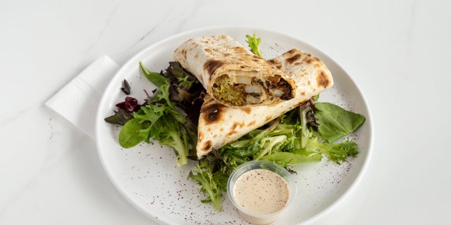 Za’atar & Akawi & Labneh Sandwich