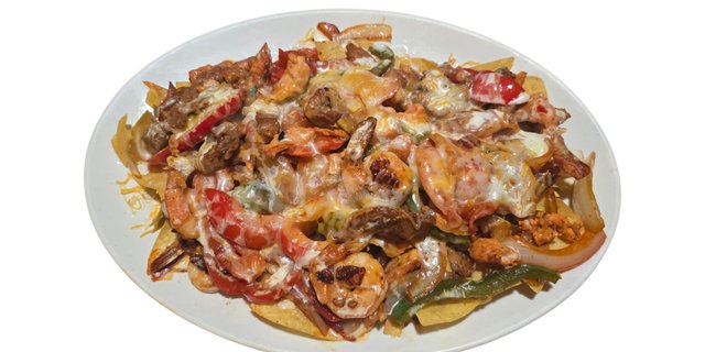 Fajita Nachos Texanos