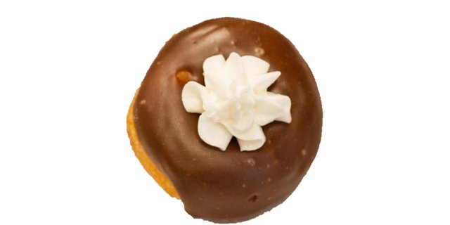 Cream Filled Round Johns Donut