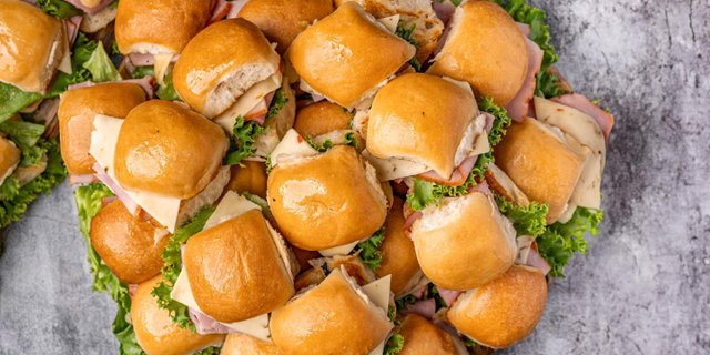 18 Turkey & Cheese Sliders