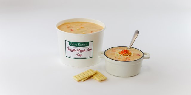Crawfish Pepper Jack Soup