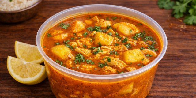 Chicken Curry & Potatoes