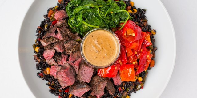 Protein Pepper Steak Bowl