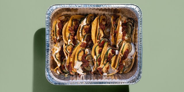 Zucchini Taco Tray