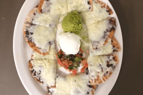 Bean & Cheese Nachos