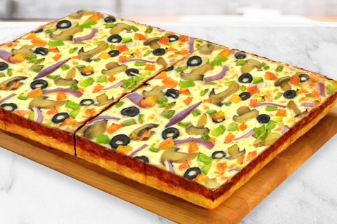 Deep-Dish Veggie Pizza
