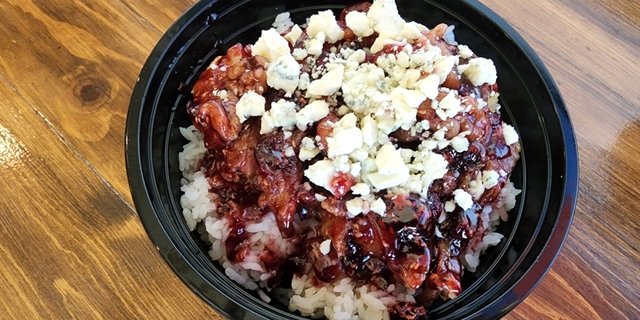 Raspberry Chicken Platter