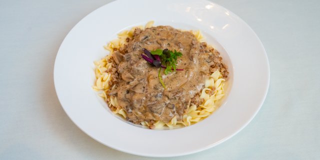 Beef Stroganoff