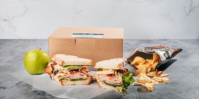 Pepper Jack Turkey Sandwich Boxed Lunch