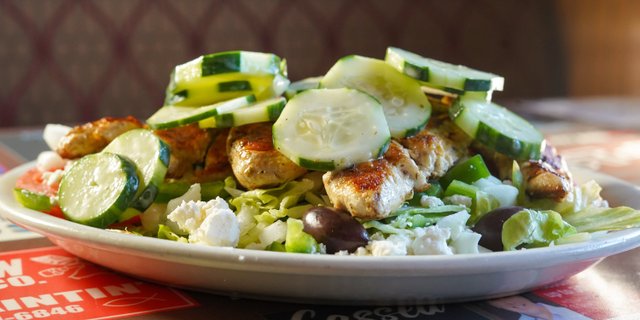 Greek Grilled Chicken Salad