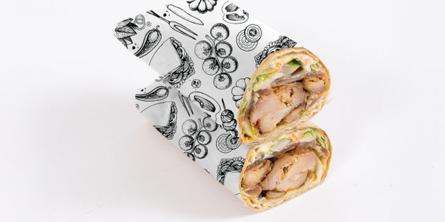 Chicken Shish Kebab Pita Sandwiches Tray