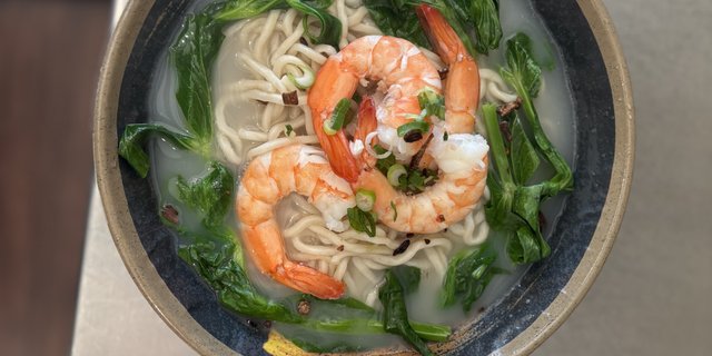 Shrimp Noodle Soup