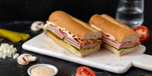 Mortadella Sandwich