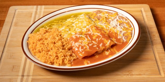 Enchiladas Plate